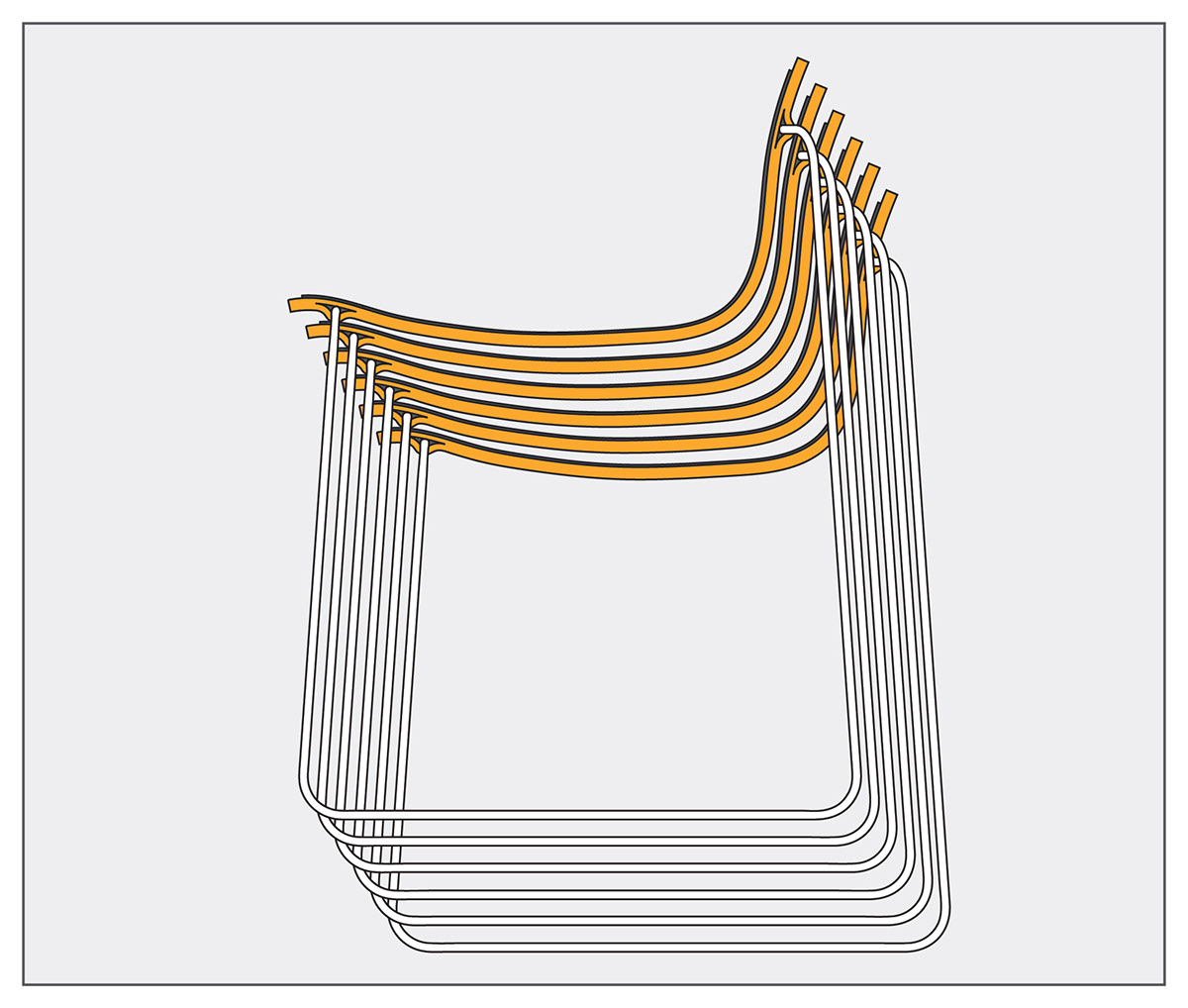 material experimentation Design Development chair design