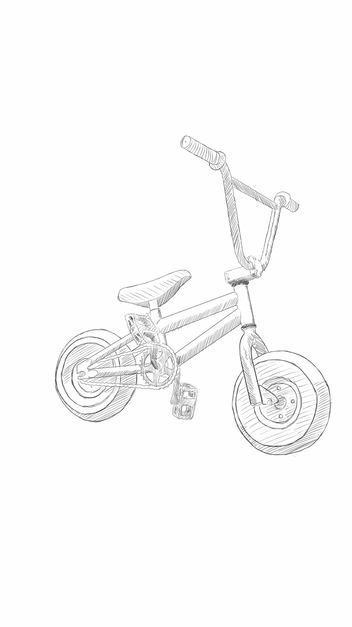 sketch sketching industrialdesign design graphicdesing bikes choppers MTB tallbikes bikedesign