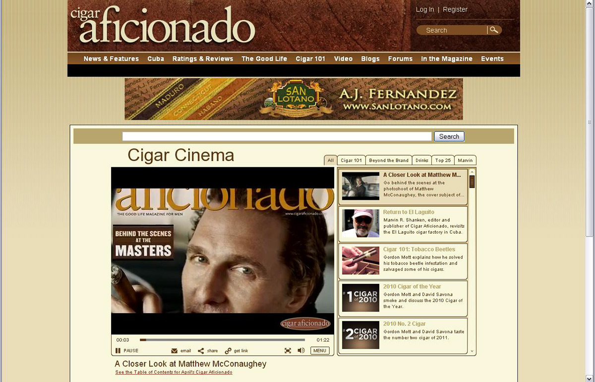 cigar cigars poster flyer ads aficionado