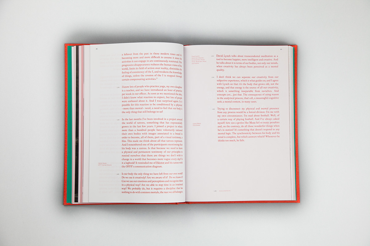 dictionary Layout print book archetype editorial