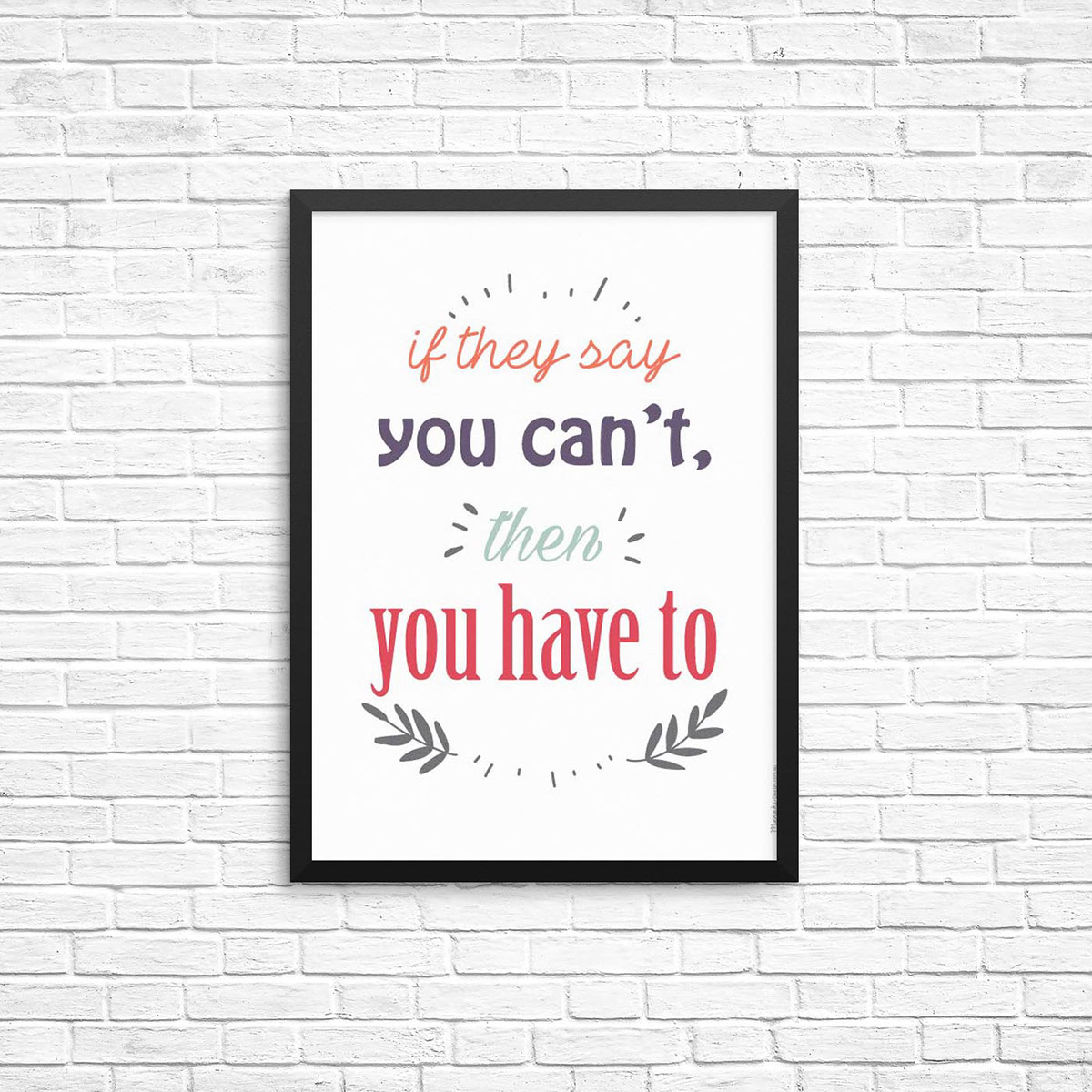 Quotes art poster kids