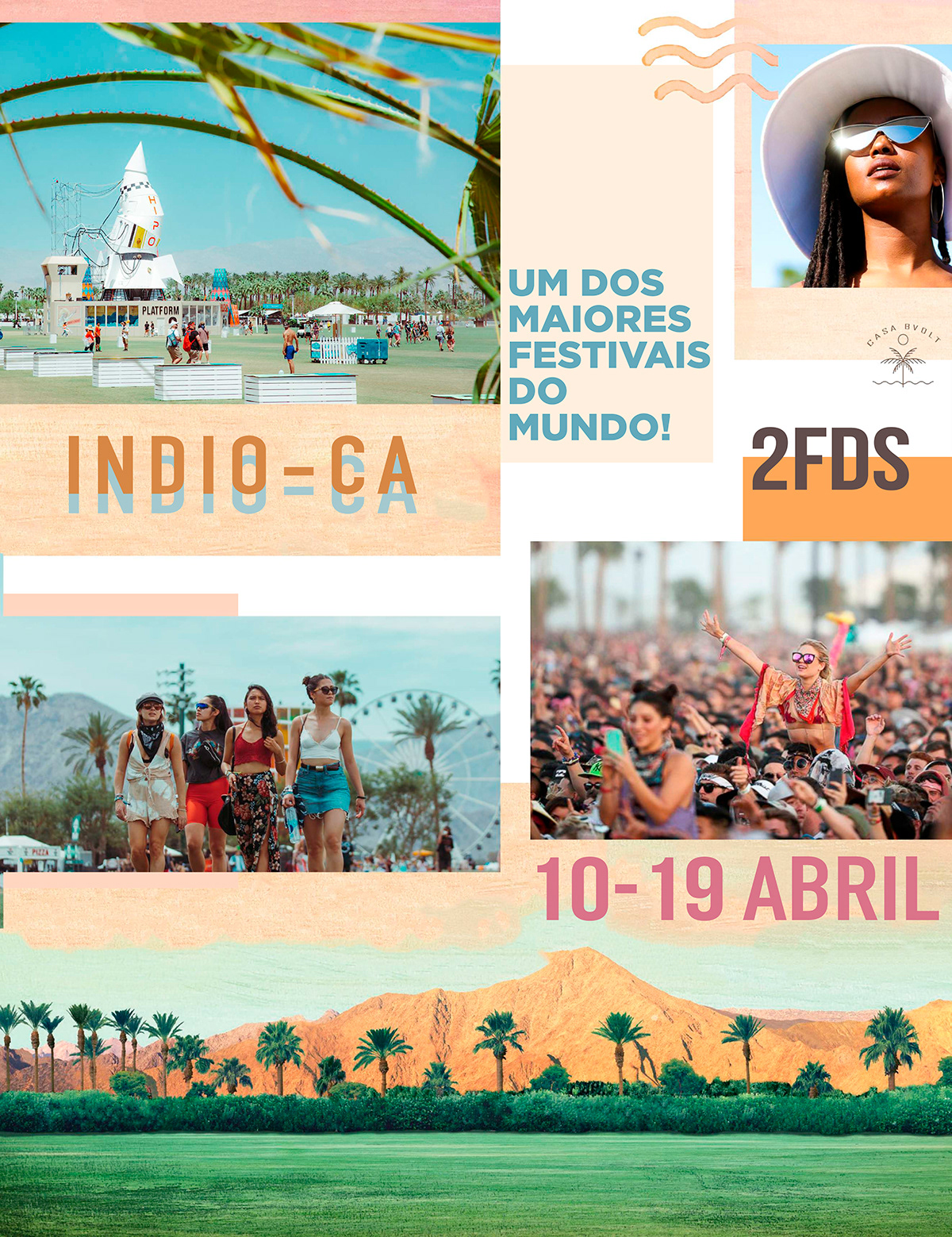 bloggers coachella Digital Influencer festival influencers projeto de viagem Travel Project trip project