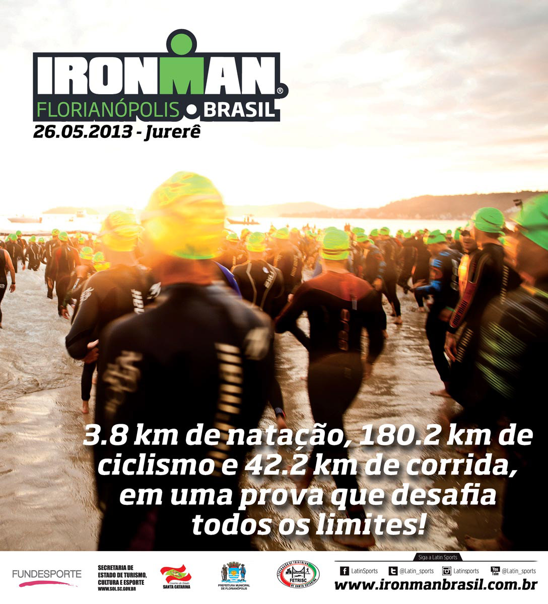 ironman Triathlon latinsports floripa graphicdesign