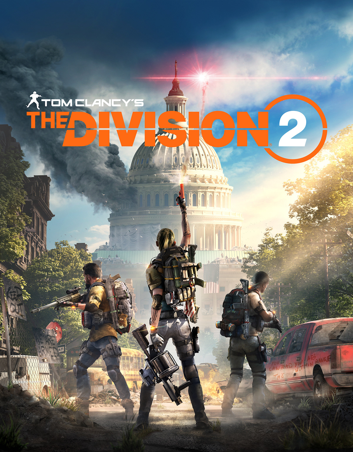 the division Washington D.C. Post Apocalyptic Capitol united states Matte Painting Street video game soldier