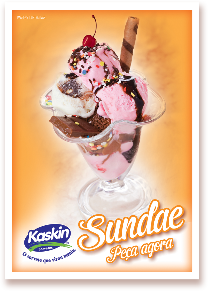 ice cream helado gelado sorvete poster icecream sundae posters ADV milkshake placa