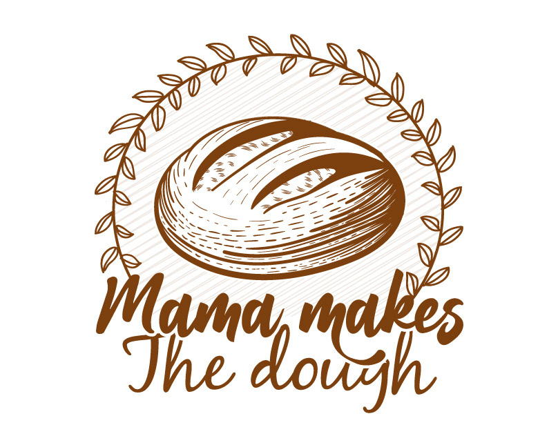 sourdough bread Food  Graphic Designer typography   t-shirt Tshirt Design Clothing apparel mom t-shirt design