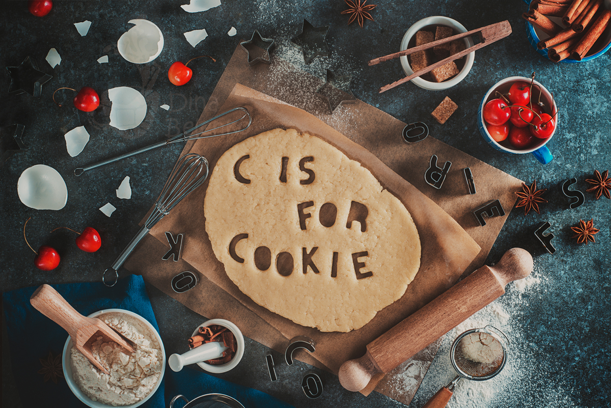 Food  sweet lettering cookie food photography cooking