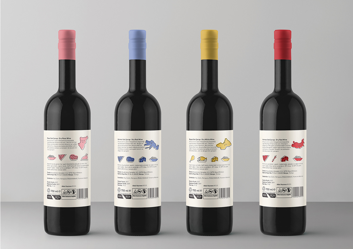 wine Packaging laberdesign design wınepackagingdesign Label wınelabel Kavaklıdere kavaklıdereşarap