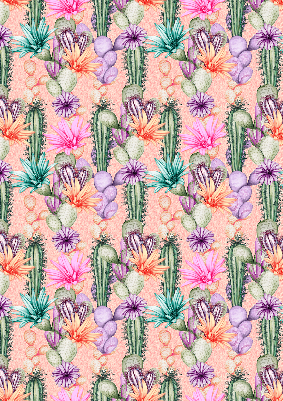cactus cacti cacti pattern Flowers floral