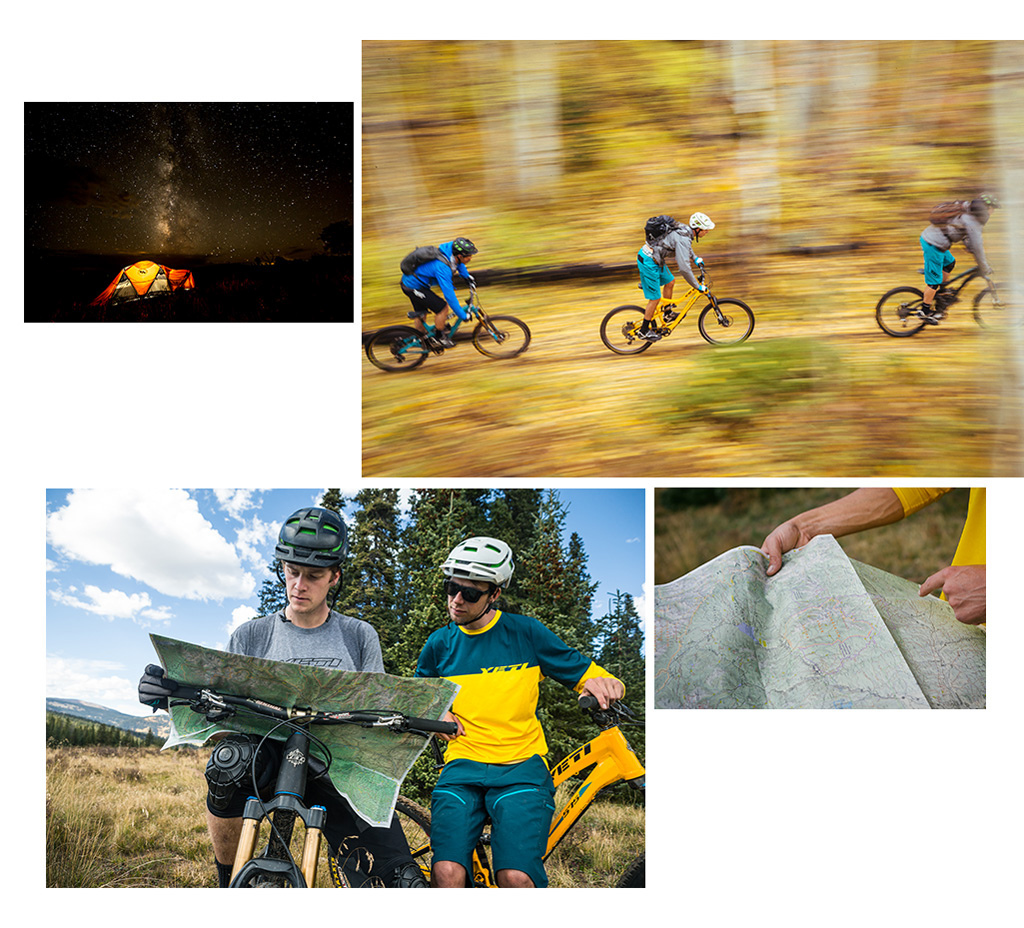 Adobe Portfolio mountain biking filmmaking Crested Butte autumn