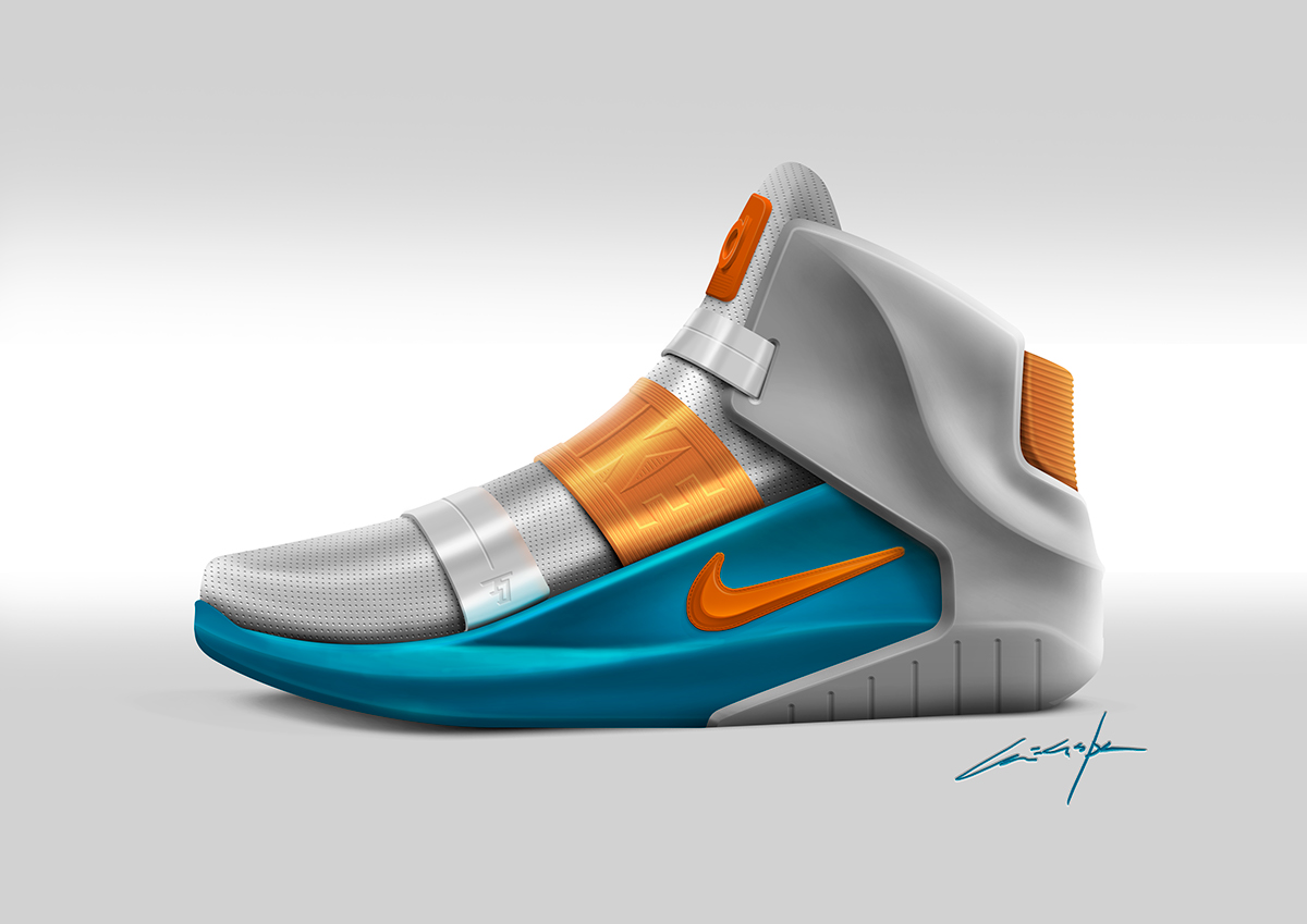 shoes sneakers sneaker baskeball Nike kd kevin durant photoshop NBA concept design footwear
