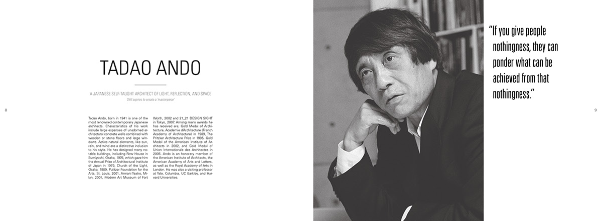 Tadao Ando architect SAIC book Landscape