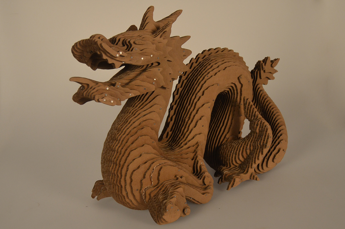 Dragon 3D model :: Behance