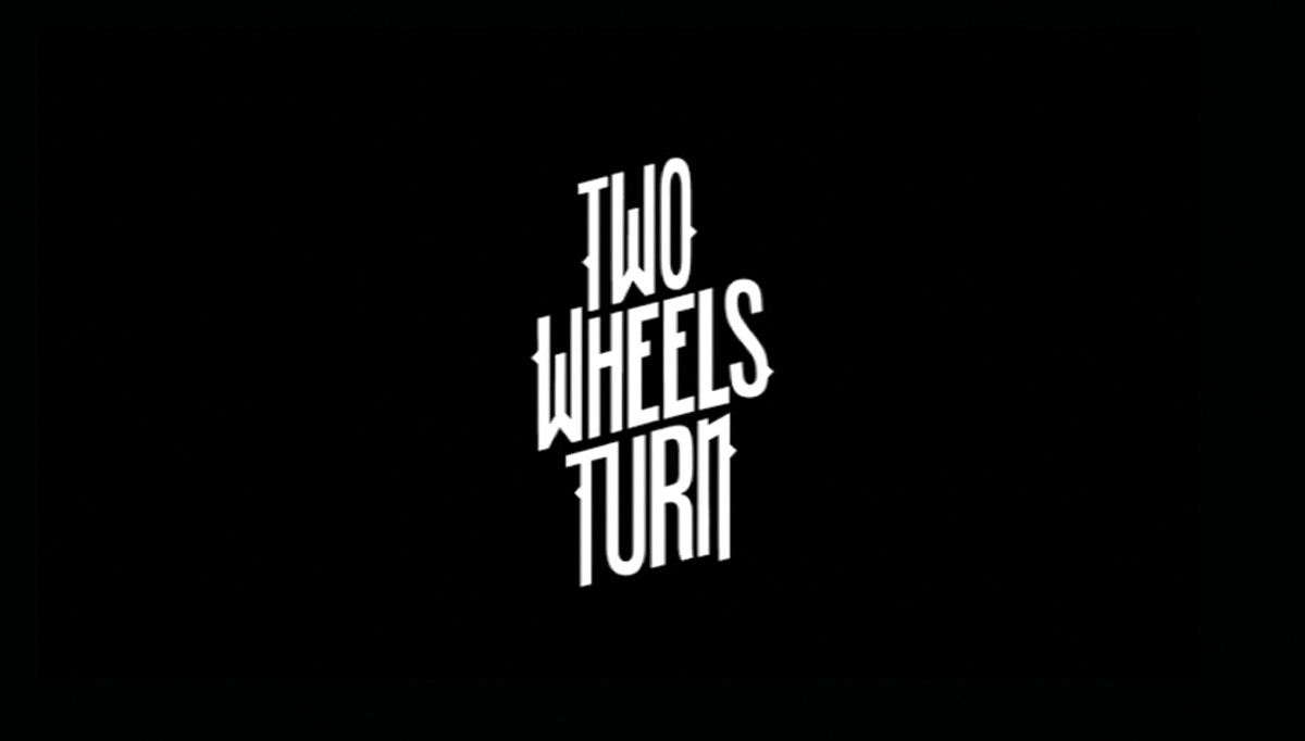Animated Logo acting production company logo two wheels turn Title