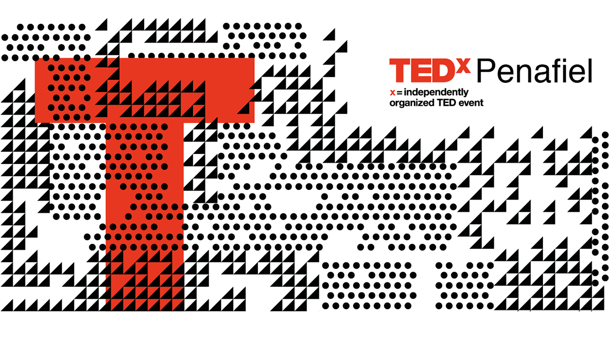 design TEDx Tedxpenafiel TED graphic Web print poster identity