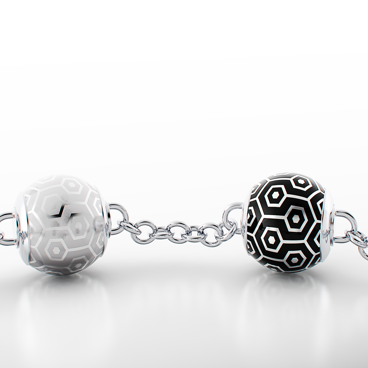 bracelet jewelry 3D chain product visualization