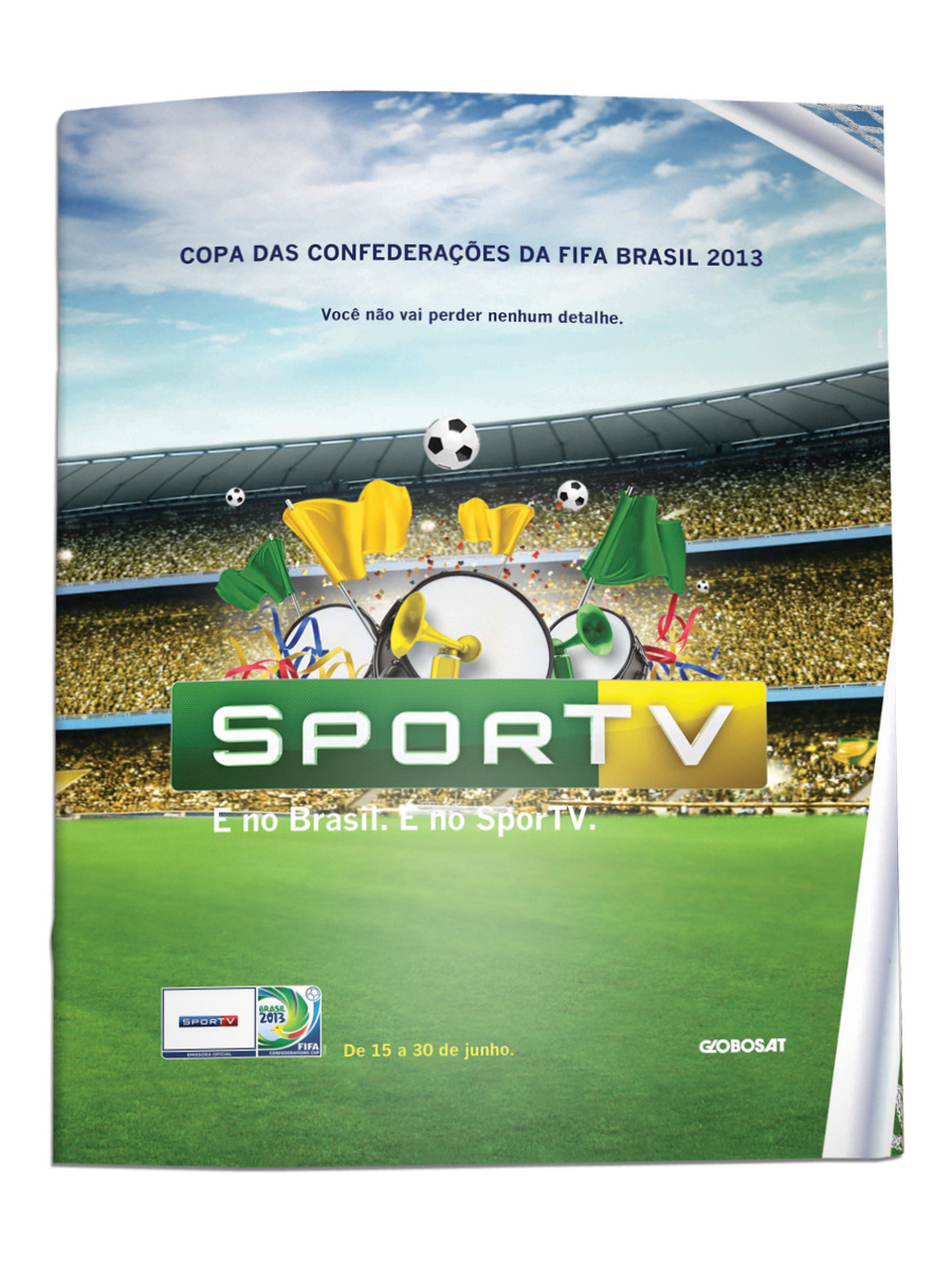 Confederetions Cup sportv soccer  Football FIFA Brazil Rio de Janeiro Globosat