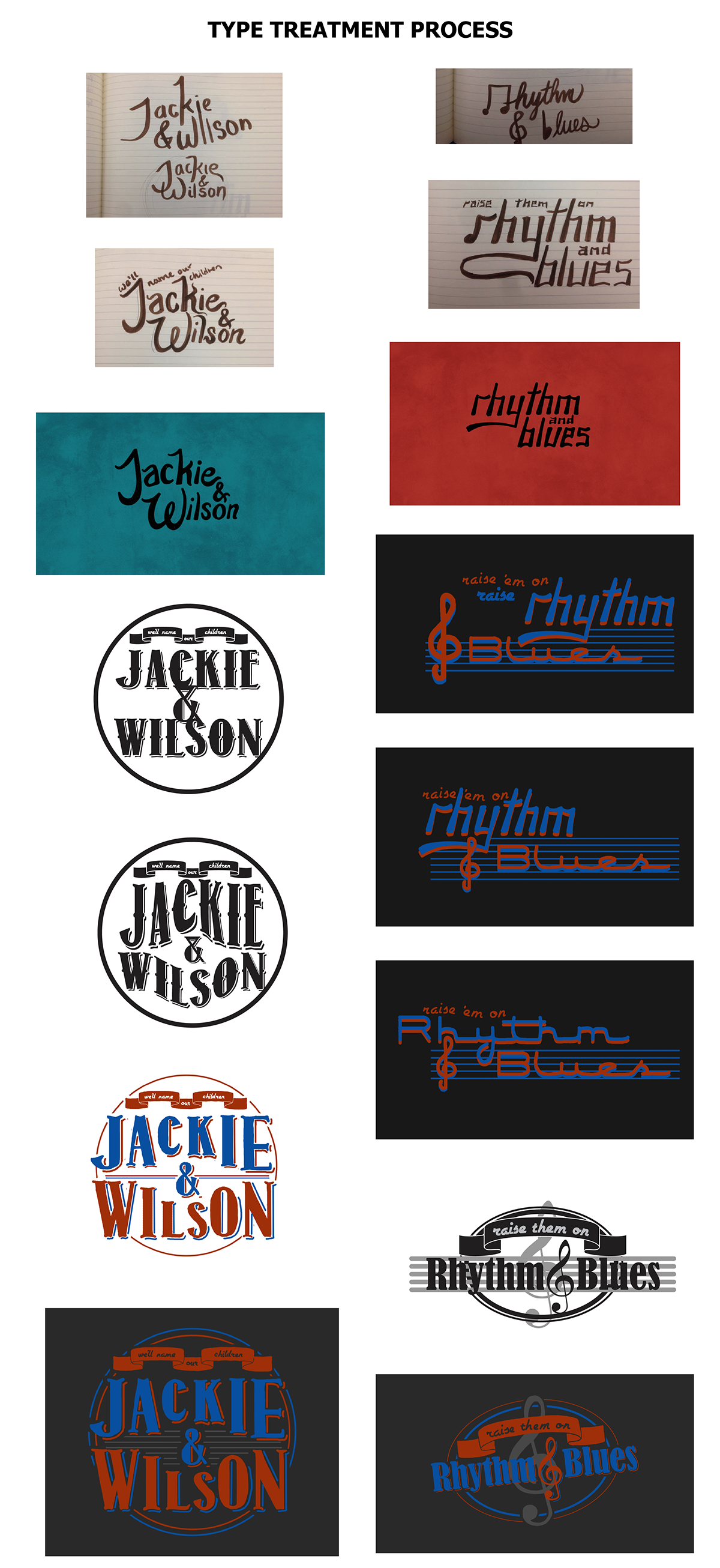Jackie & Wilson Jackie and Wilson type Retro cell animation frame by frame liquid animation badge Hozier