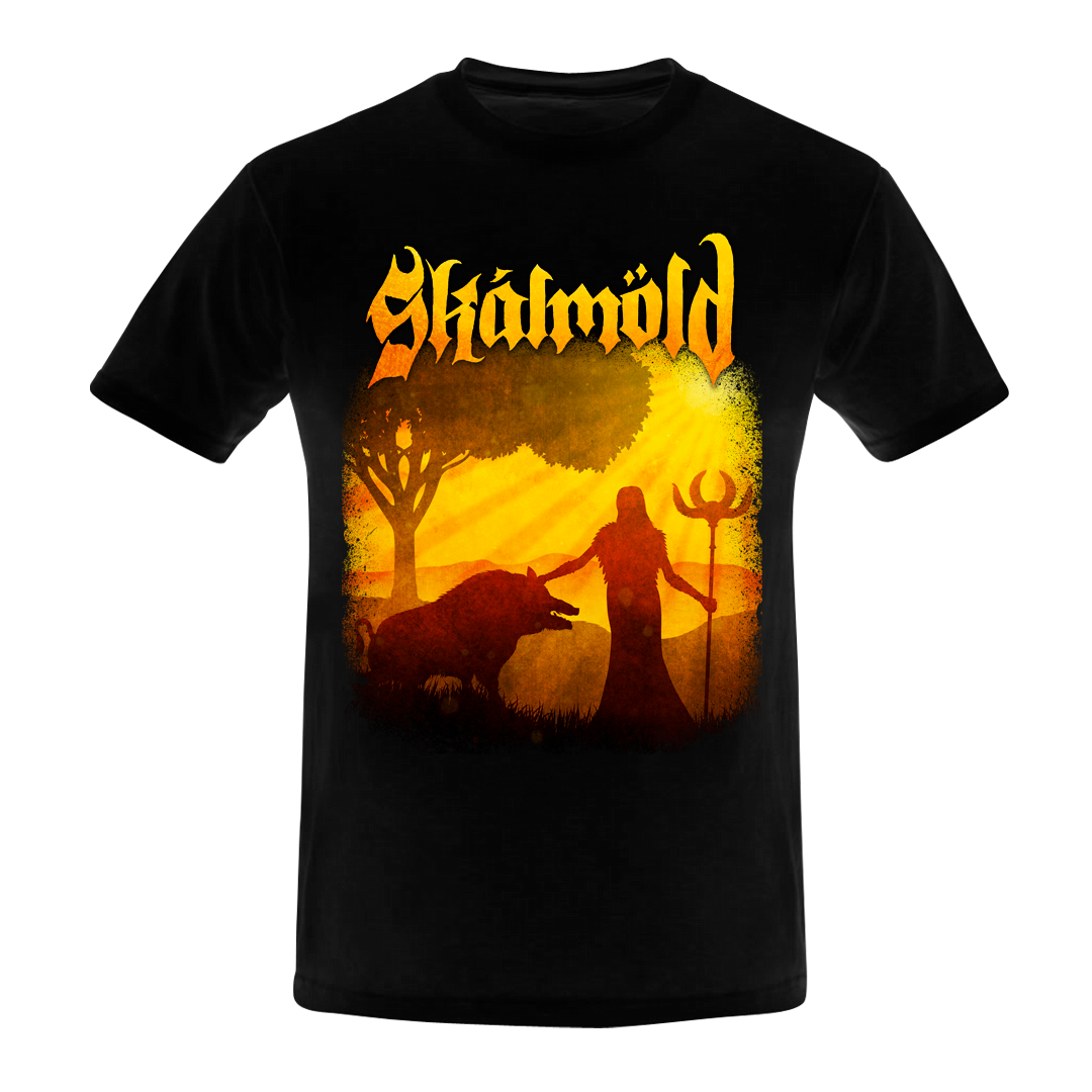 folk Folklore iceland icelandic metal music nordic Skalmold t-shirt viking