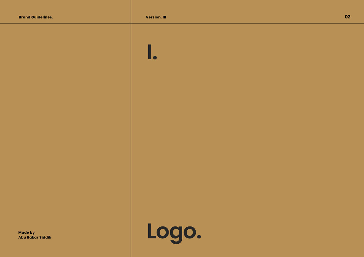 logo brand identity brand guidelines