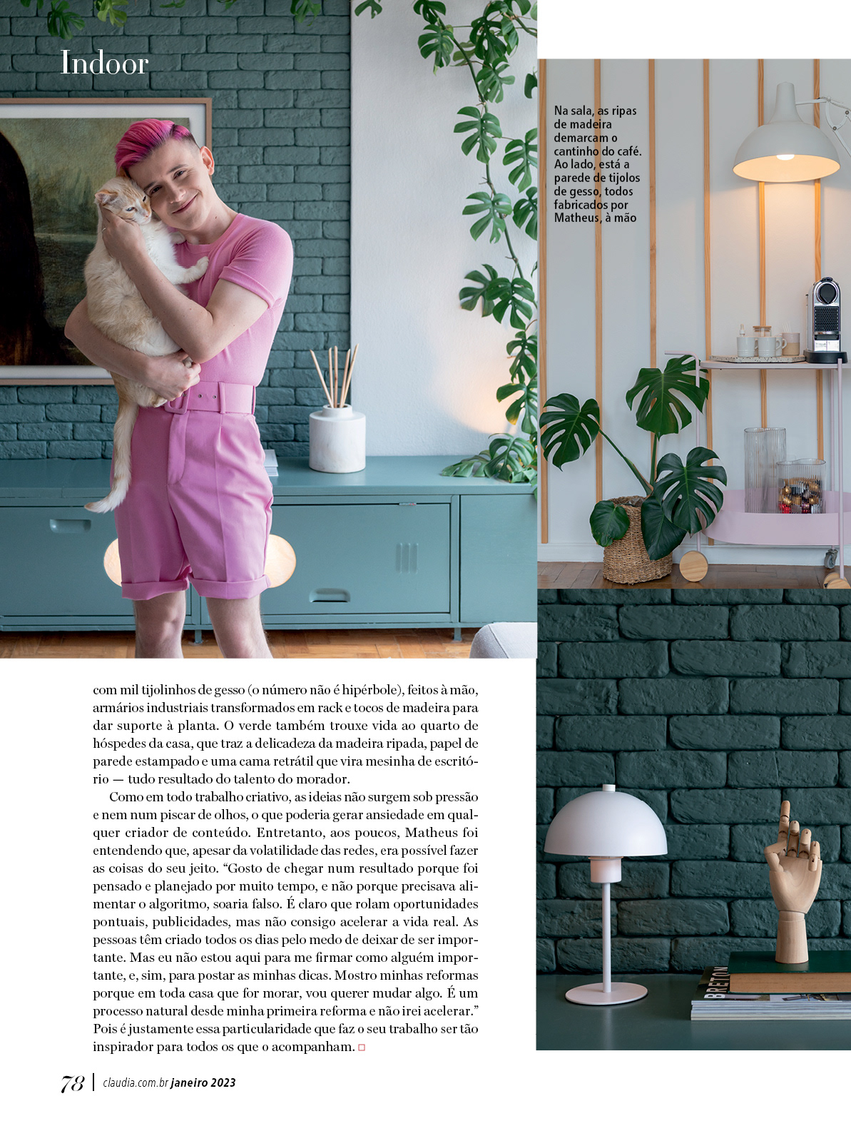 architecture decoration interior design  mag magazine spreads