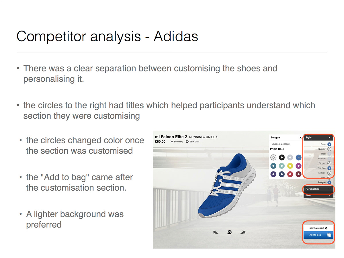 usability evaluation user testing Nike Nike ID Evaluation report report ux UI