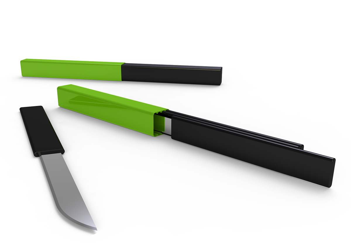 zon knife multi-blade chopper kitchen concept concept design Snezana Jeremic