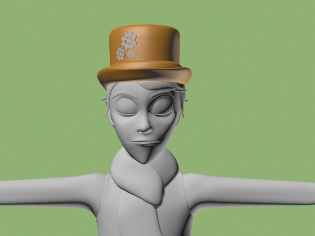 3dsmax modeling 3D Modelagem personagem