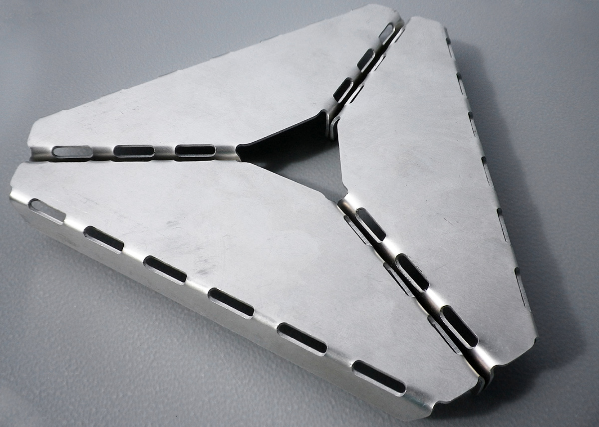 aluminium folding metal product dishes Stand Platform