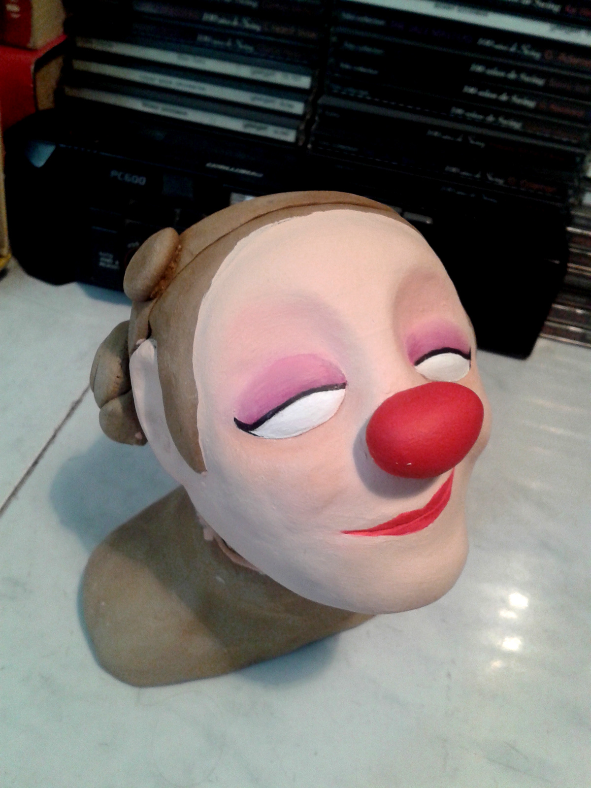 clown sculpture art Character Endorfina yaso payaso personaje escultura