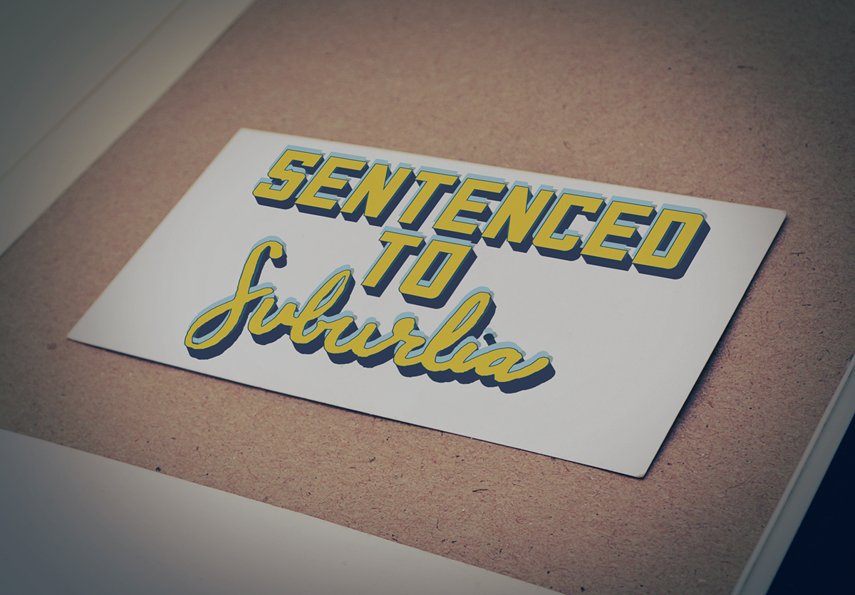 movie Pilot indie film logo suburbia prison wordmark Script sentenced comedy 