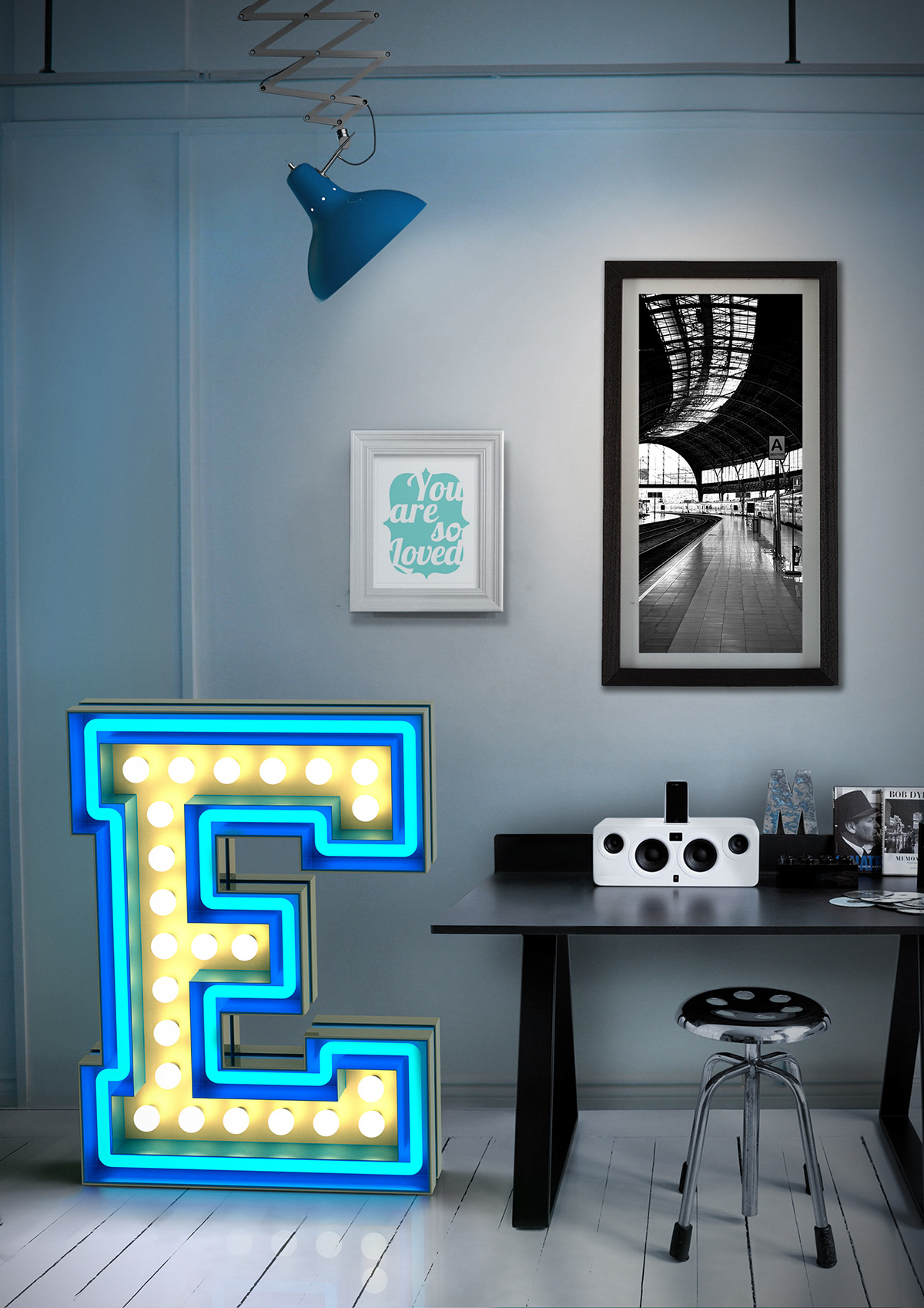 Collection Delightfull design graphic Interior letters lighting neon sign Typeface