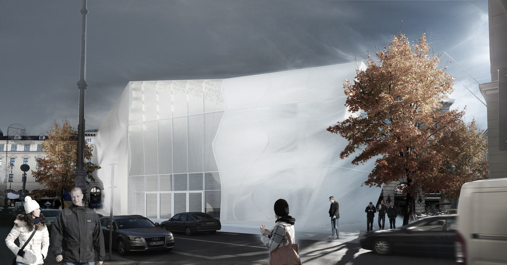 3m studio  charles heid  siemens headquarters kinetic facade etfe membrane