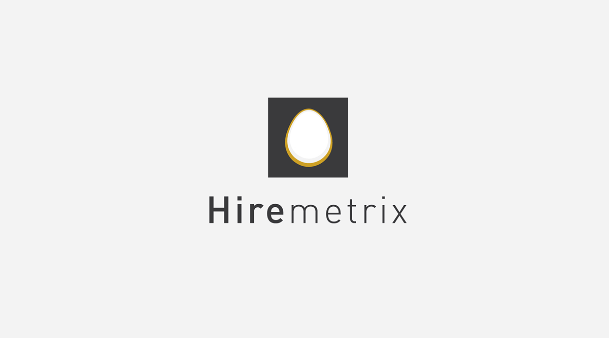 logo ideas identity brand Hiremetrix Corporate Identity