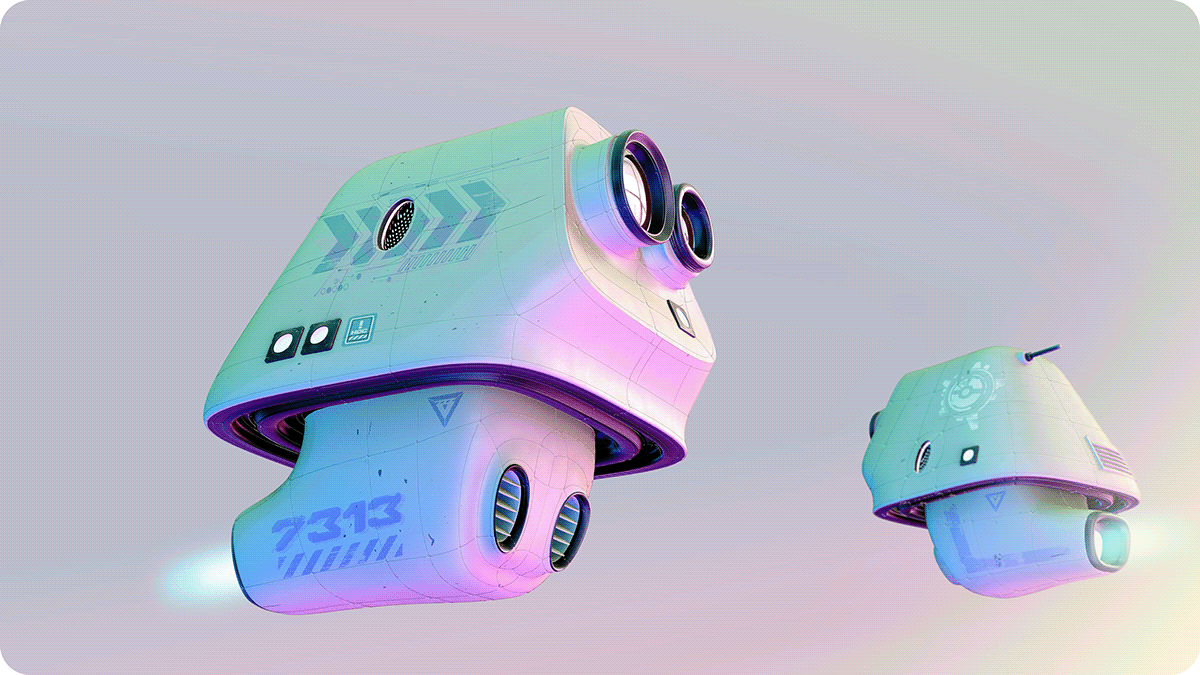 ILLUSTRATION  Digital Art  concept robot drone ciberpunk   Cyberpunk fiction science SYFY CONCEPT 3д