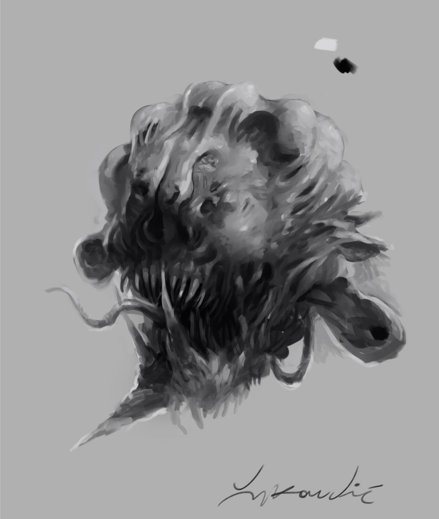 creature Character sketches sketch work in progress wip fantasy monster mecha Mischief