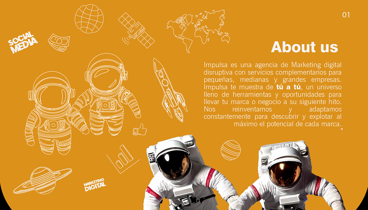 brand identity Space  astronaut agencia de marketing agency Inteligencia Artificial doodle firefly brandbook Manual de Marca