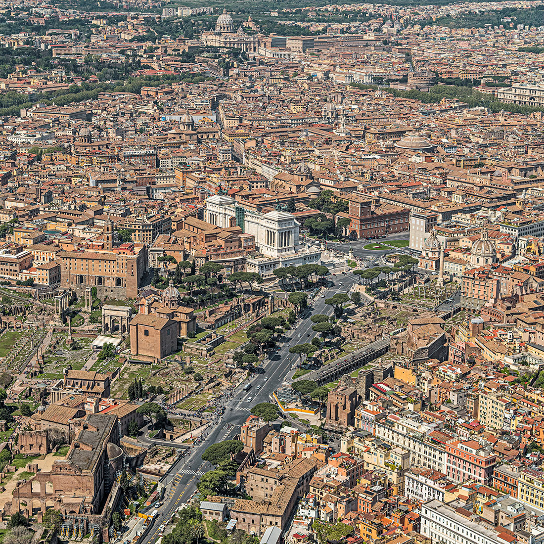 Rome Italy city Aerial Urban roma people history architecture culture