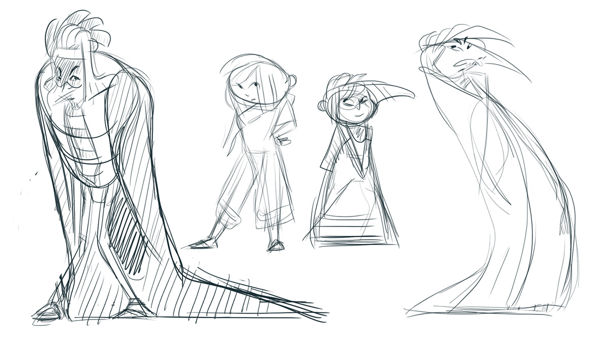 Side project design doodles/sketches characters sketches