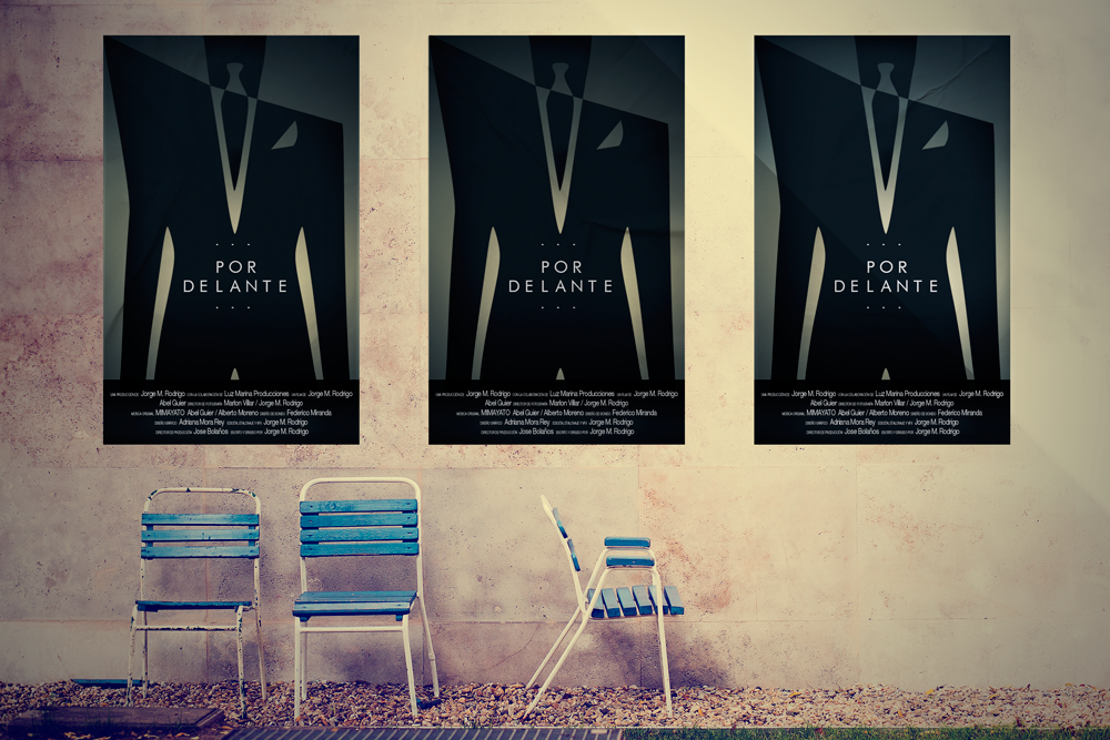 #artdirection #graphicDesign #posterdesign #movieposter #diseñografico #afiche   #PorDelante #cine