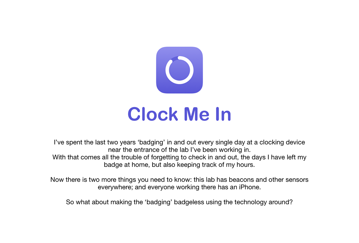 ios dark mode app UI ux Clocking management apple iphone badging