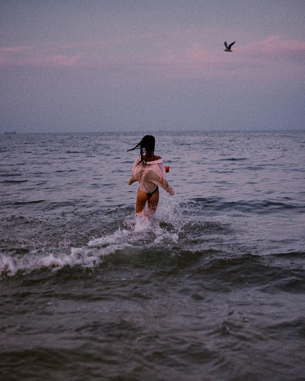 women Ocean water Photography  editorial portrait photoshoot photographer model sea