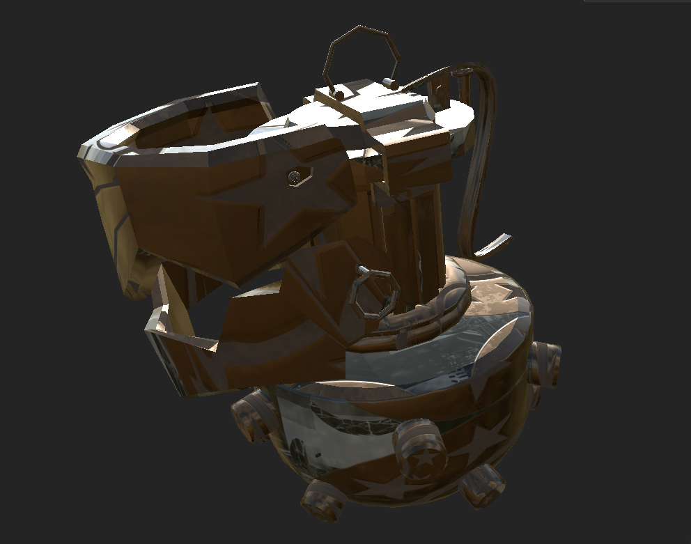 #grenade 3DWeapon autodesk maya modeling recreation substance3dpainter texture Weapon