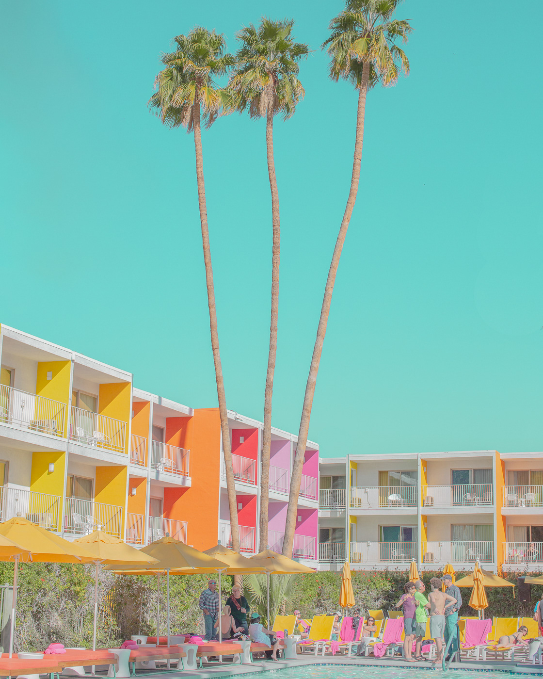 mijoo kim minjin kang modern paradise candy color photography Los Angeles California urbanenvironment Themodernparadise Minimalism