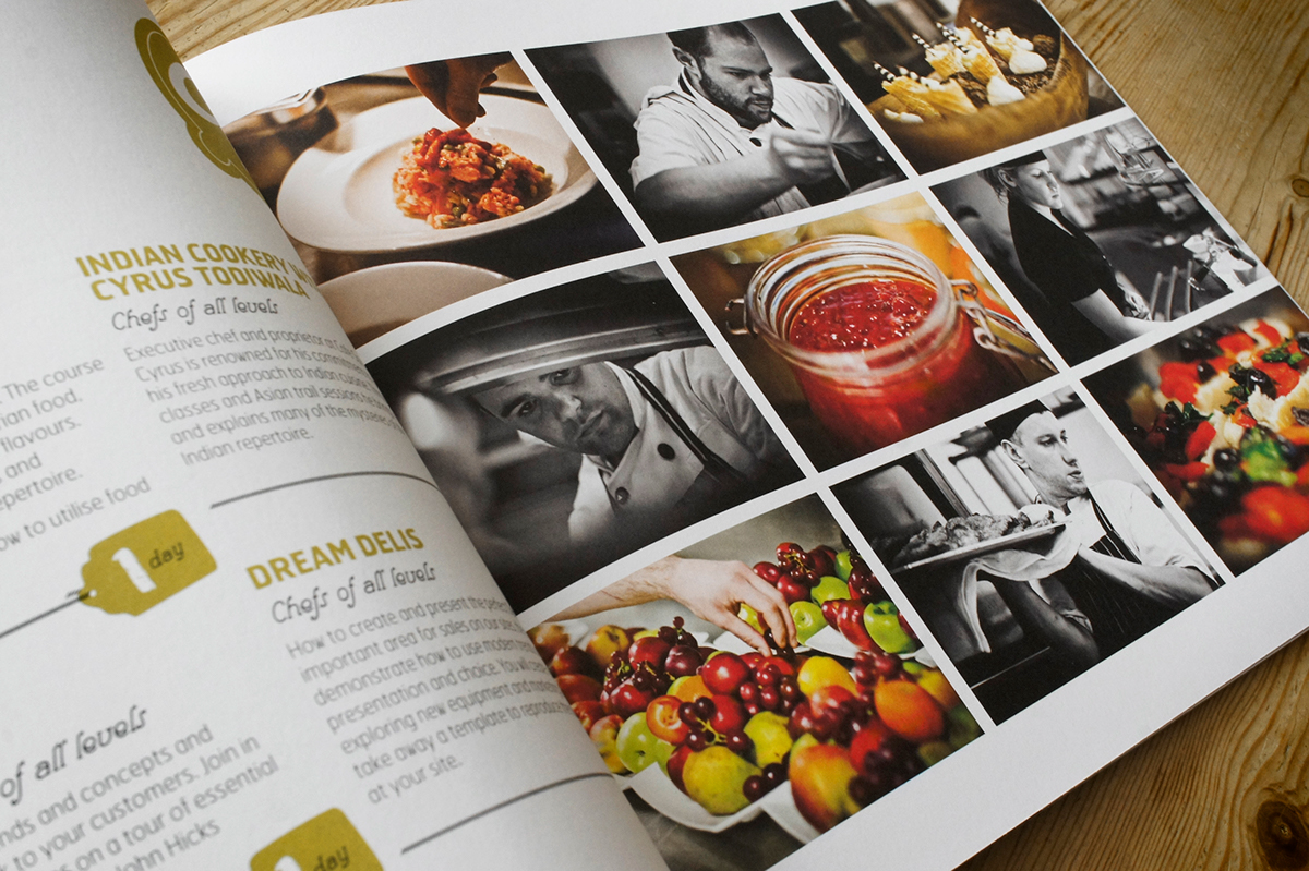 training  brochure  catering  wsh baxterstory
