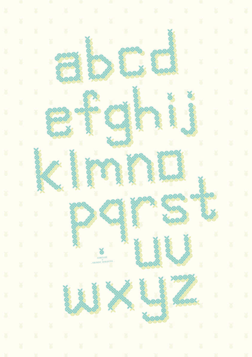 shape pattern alphabet