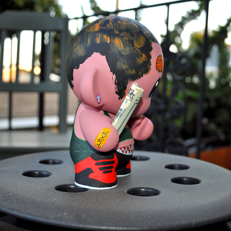 Kidrobot Munny munnyworld paint toy rad rock hiphop Urban DIY