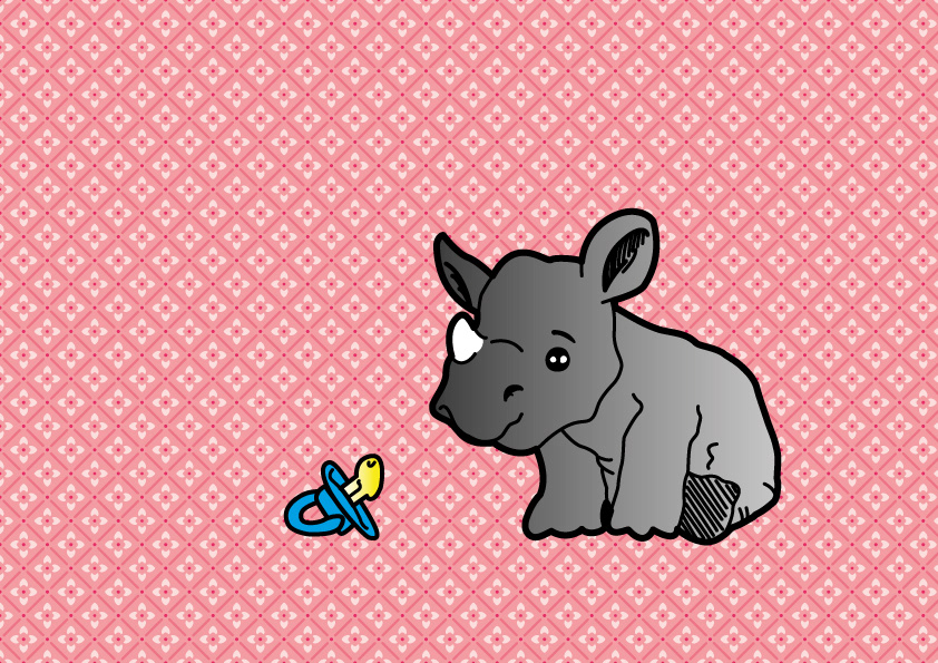 baby rhino Rhino Rhinoceros