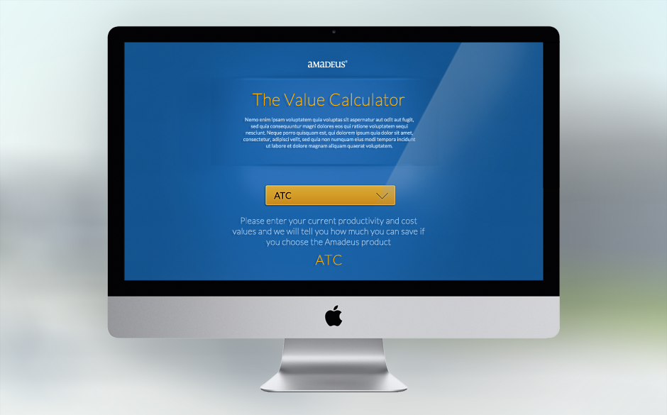 Amadeus calculator software