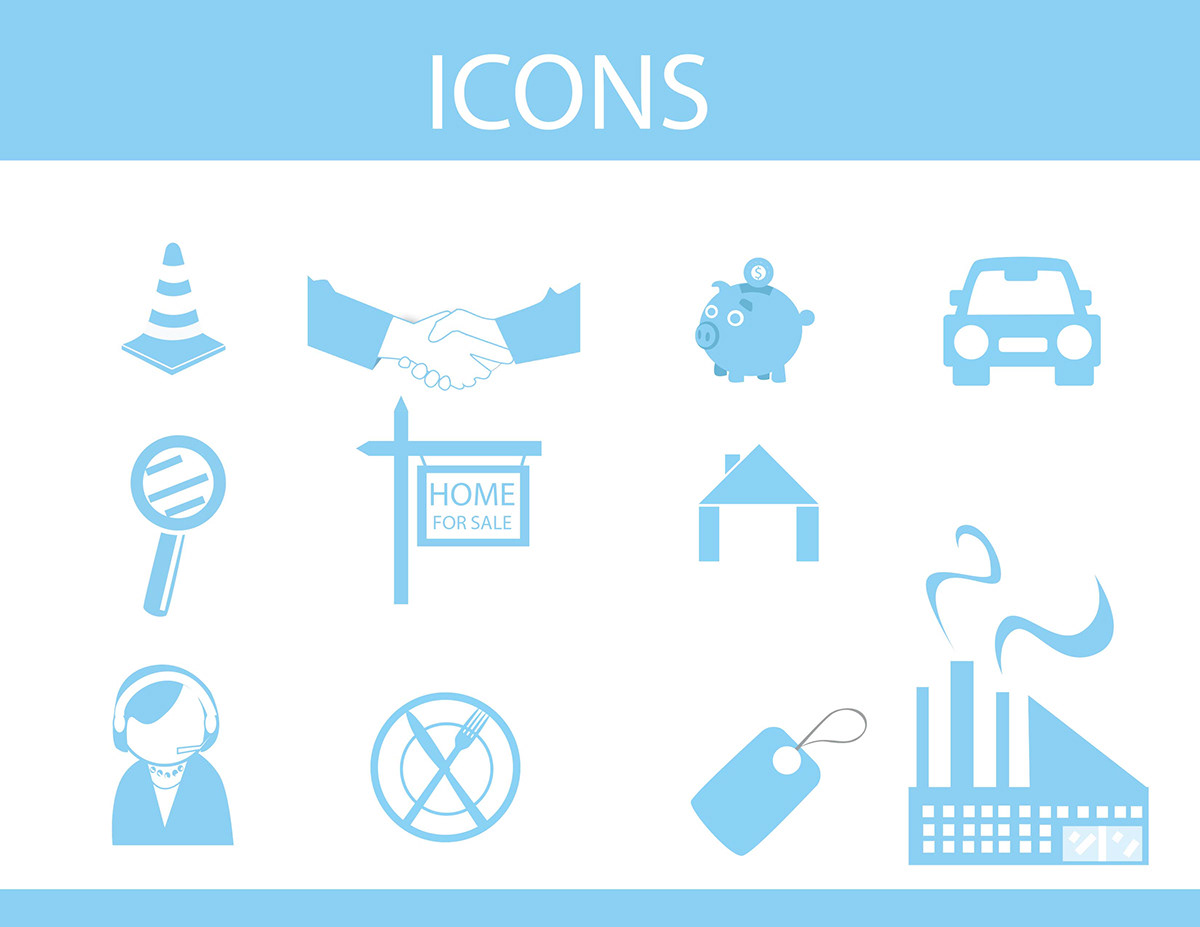 icons business professional Badges
